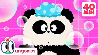 BUBBLES DANCE SONG 🧼🫧🎶  More Good Habits Songs for Kids  Lingokids [upl. by Ramel36]