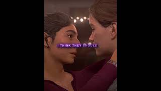 Ellie And Dinas Love is Beautiful 4k  The Last Of Us Part II  Shorts [upl. by Lurie]