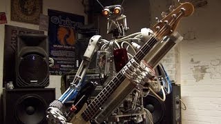 Battle of the Robot Music Bands Z Machines vs Compressorhead [upl. by Trish]