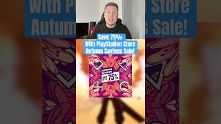 PlayStation Store sale now on Autumn Savings playstationstore ps5 ps4 gaming [upl. by Shadow]