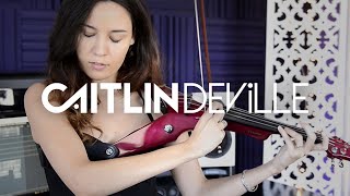 Dont Let Me Down The Chainsmokers ft Daya  Electric Violin Studio Cover  Caitlin De Ville [upl. by Vergos375]