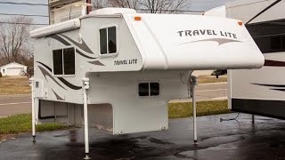 2012 Travel Lite 890 SBRX Ultra Pickup Camper  For Sale  Online Auction [upl. by Rabka247]