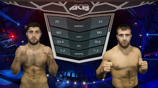 Муслим Махмудов vs Хусейн Кушагов  Muslim Makhmudov vs Husein Kushagov  ACB 24 [upl. by Derk]