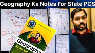 Geography Ka Notes For State Pcs  Khan Geography Notes  geography indian mapkhansirgeography [upl. by Sirref]