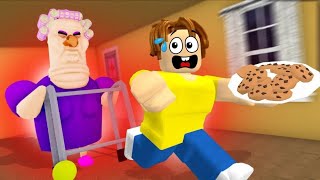 Grumpy Gran House Escape Scary Obby  Roblox [upl. by Norry601]