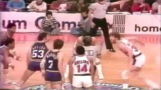 1978 Jazz vs Blazers Enhanced Full Game [upl. by Goldman]