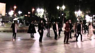 Everybody Backstreets Back Backstreet Boys Athens Flashmob 2012  TPC [upl. by Phil22]