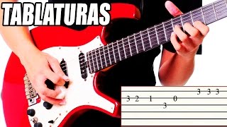 Aprende Como Leer Tablaturas de Guitarra Eléctrica en 3 minutos Curso de guitarra fácil TCDG [upl. by Allecsirp]