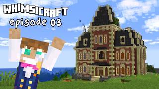 Building a Victorian Manor in Minecraft  Whimsicraft Ep 3 [upl. by Inna]