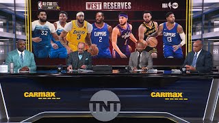 2024 NBA AllStar Reserves Announcement [upl. by Lindsley]