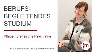 Lilli erzählt von ihrer Arbeit in der forensischen Psychiatrie [upl. by Ynavoj]