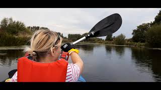 4K Exeter canal kayaking­­­­ [upl. by Yrailih15]