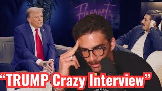 Trump’s CRAZY Interview on Flagrant Podcast  Hasanabi Reacts [upl. by Hales829]