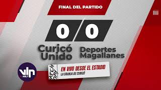 EN VIVO  Curicó Unido Vs Deportes Magallanes [upl. by Irme]