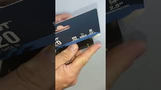 Unpacking the SSD Patriot P220 128Gb asmr [upl. by Nedda]