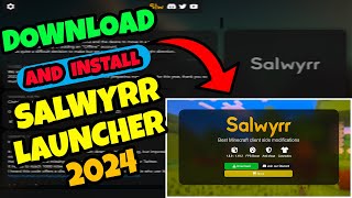 How To Download And Install Salwyrr Launcher  2024 [upl. by Bernelle]