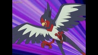 Pokémon  Ash Vs James Taillow evolui para Swellow [upl. by Tonjes]