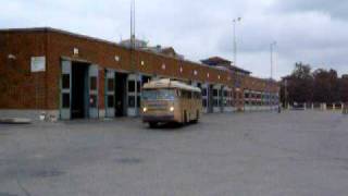 Uppsala Stads Trafik nr 169 Volvo B 657 X 3 quotÖdlaquot från 1954 [upl. by Clementia462]