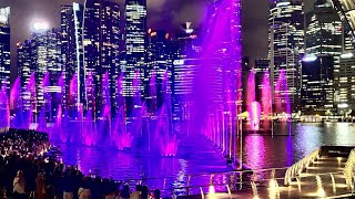 Singapur I Taylor Swift I The Eras Tour Singapore I Marina Bay Sands I 2024 I Water Show [upl. by Ahsiener150]