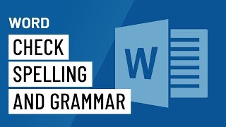 Word 2016 Check Spelling and Grammar [upl. by Demmy]