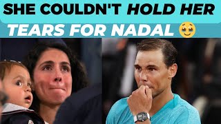 Rafael Nadals Heartfelt Speech Brings Tears to His Wifes Eyes at French Open 😥 [upl. by Schouten]