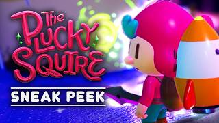 The Plucky Squire  Sneak Peek Rocket Ride Gameplay  Wishlist Now [upl. by Alegnat]