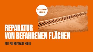 Reparatur von befahrenen Flächen mit PCI Repafast Fluid [upl. by Rases843]