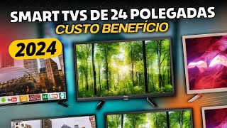 Qual a MELHOR TV 24 POLEGADAS de 2024  As 3 Melhores Televisão 24 Polegadas QUAL TV COMPRAR [upl. by Arbas]