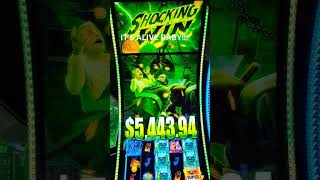 Frankenstein Slot Machine Big Win Handpay 60c Bet lets go bigwin videoslots luckyslot [upl. by Chloette838]