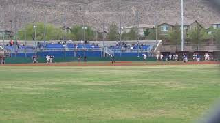 Soph Andrew Overland Makes the Web Gem OPENING DAY 2021 [upl. by Nireves]