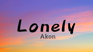 Akon  Lonely  Lyrics [upl. by Myk]