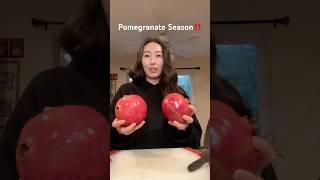 How to cut pomegranates pomegranate pomegranatefruit pomegranateseeds [upl. by Teillo]