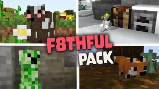 F8thful 8x8 Minecraft Texture Pack 119  MAX FPS [upl. by Leisha]