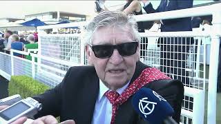 POST RACE INTERVIEW RANDWICK GUINEAS  CELESTIAL LEGEND [upl. by Walther75]