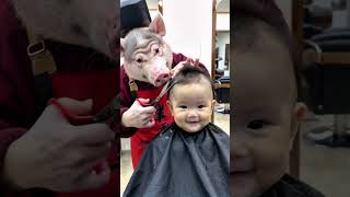 Piggy learned how to give the baby a haircut and the baby was so happy Haircut Second Senior Bro [upl. by Isla664]