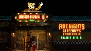 Five Nights At Freddys  O Pesadelo Sem Fim  Trailer Dublado Oficial [upl. by Anuat]