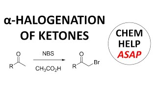 alphahalogenation of ketones [upl. by Lily]