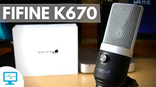 🎙 El Micro USB que SORPRENDE por su CalidadPrecio 😱  Fifine K670  Review 📦 [upl. by Alyac]