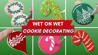 30 Minutes Satisfying Christmas Sugar Cookie Decorating Compilation  Just The quotWetonWetquot [upl. by Dhar]