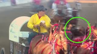 2022 Calgary Stampede Chuckwagon Horse Death [upl. by Aniled373]