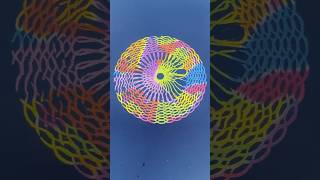 🥰quotSpirograph With linesEnchanting Nationquot🥰 spirograph relaxing mandala [upl. by Menzies163]