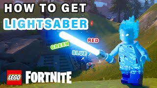 How to find Lightsaber Weapons ► LEGO Fortnite Star Wars [upl. by Omer]