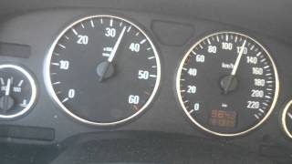 OPEL Zafira 22 DTI acceleration 0 à 150kmh [upl. by Abe]