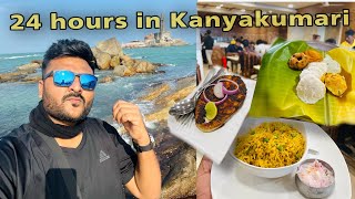 A day in Kanyakumari  Famous Restaurant Hotels Street food amp Tourist places 😀 [upl. by Nilad867]