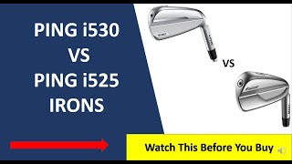 ✅ Ping i530 Vs Ping i525 Irons Review 2024  Big Upgrade Or Not [upl. by Hotze]