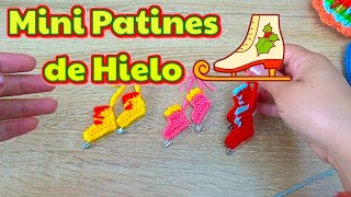 Muy Divertidos Mini Patines Tejidos a Crochet [upl. by Eidahs]