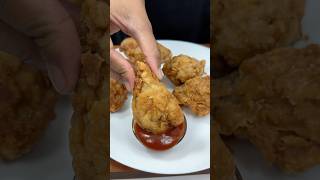 KFC Style Chicken Wings ASMR Cooking shorts food cooking recipe crunchytreats chicken asmr [upl. by Gatian107]