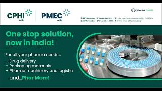 CPHI amp PMEC INDIA 2022  Biggest Pharma Event  Pharma Products [upl. by Alegnat]