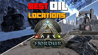 ARK Fjordur  Best OIL Spawn Locations [upl. by Omidyar343]