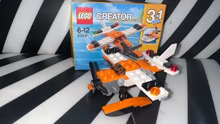 Review of Lego Creator 3 in 1 set 31028 Build 1 Seaplane [upl. by Tench]